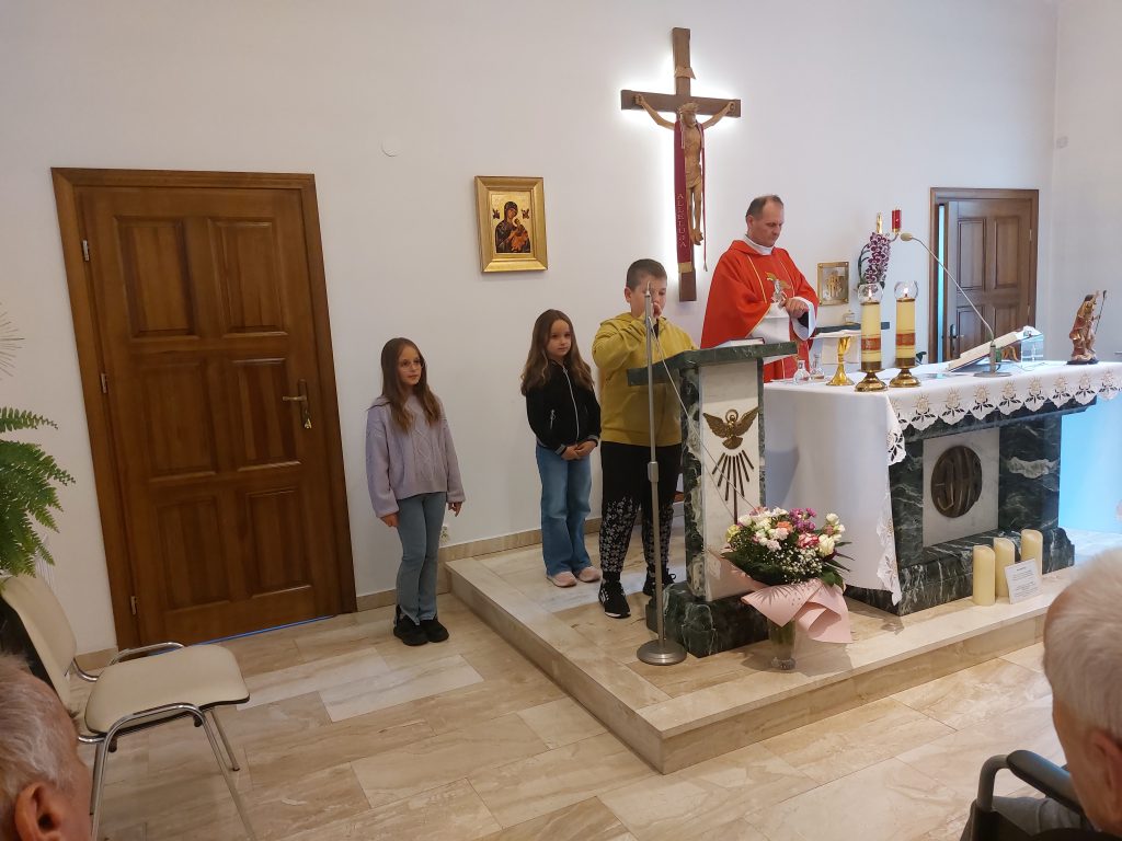 Spotkanie z chorymi w Hospicjum