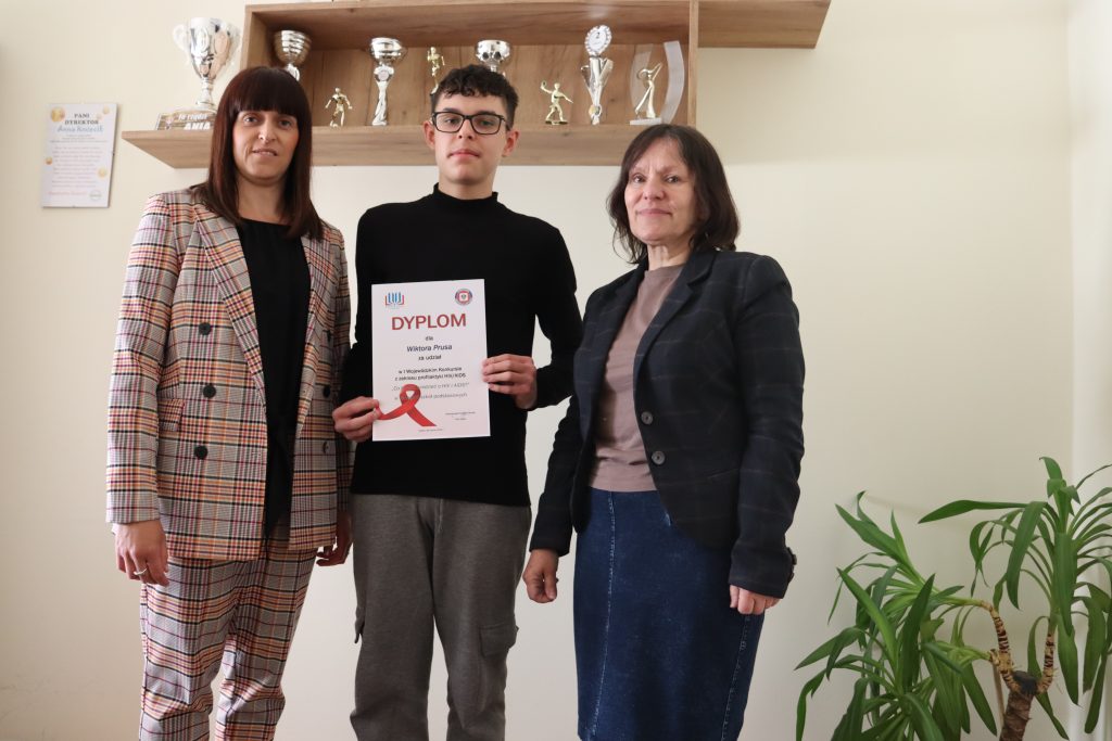 Finalista Konkursu Wiedzy o HIV i AIDS