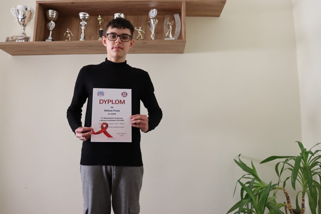Finalista Konkursu Wiedzy o HIV i AIDS