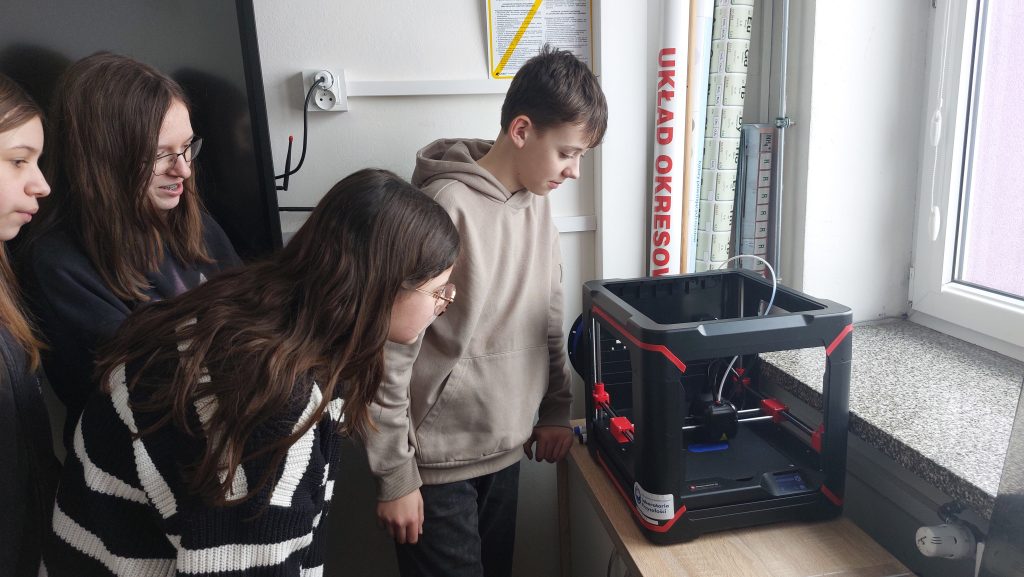 Druk 3D na zajęciach rozwijających kreatywność