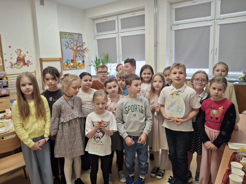 Wielkanocne śniadanie z jajkiem