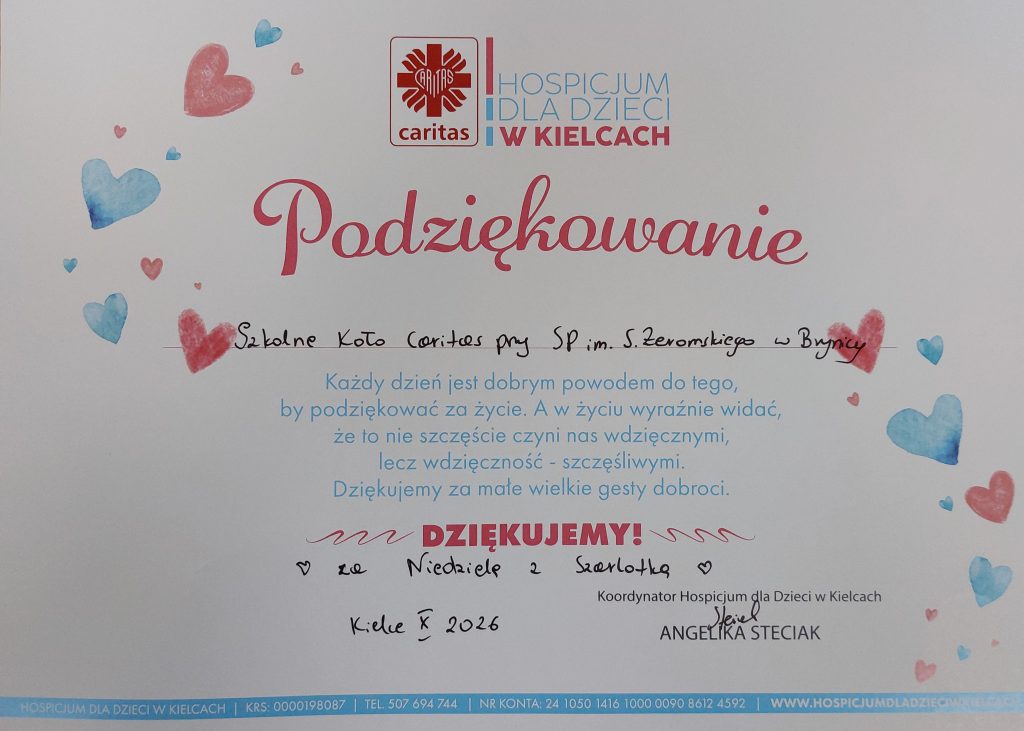 Podziękowanie