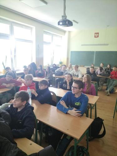 Doradztwo zawodowe - wizyta absolwentów
