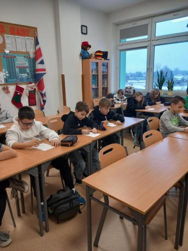 Język angielski - projekt styczeń-luty