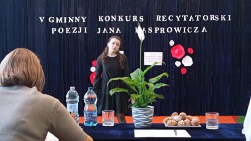 Konkurs Recytatorski Poezji Jana Kasprowicza