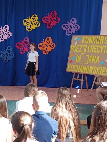 Konkurs recytatorski im. J. Kochanowskiego