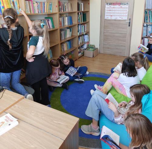 Nasza przerwa w bibliotece