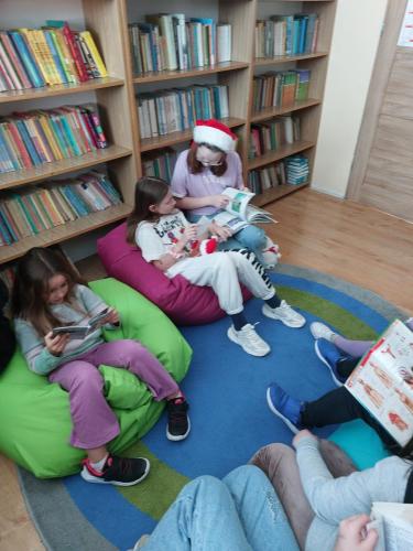 Przerwa w bibliotece