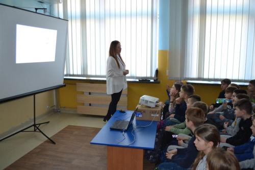 Spotkanie z panią Katarzyną Majka – pracownikiem ŚCO