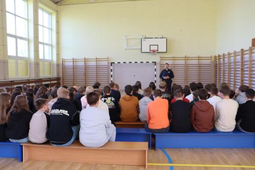 Wizyta policjanta