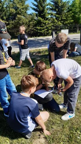 Zajęcia praktyczne w klasie 4