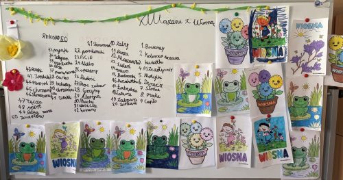 Zajęcia świetlicowe w marcu