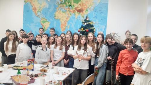 Życzenia świąteczne od klasy 6
