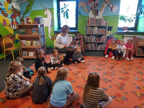 Przedszkolaki z wizytą w BCK Piekoszów